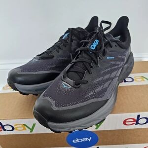 Hoka Men's Black Running Trail Shoes Spike